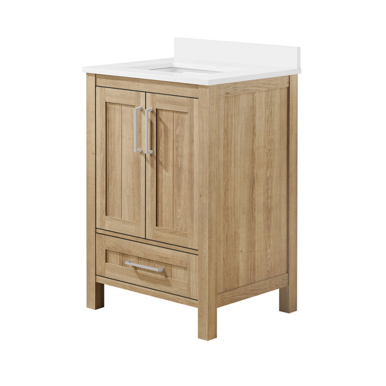 Gracie Oaks Kansas 24" Single Bathroom Vanity Set & Reviews Wayfair